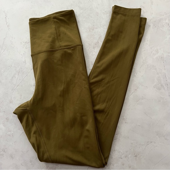 girlfriend collective Pants - Girlfriend Collective High Waisted Leggings Olive Color Small